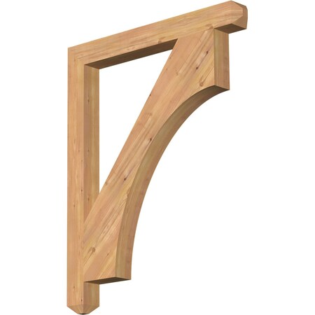 Ekena Millwork Westlake Craftsman Smooth Bracket, Western Red Cedar, 3 1/2"W x 34"D x 42"H BKT04X34X42WTL04SWR